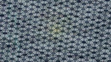 Benzersiz hareket grafikleri tasarım sanatına sahip yaratıcı film üretimi için özet bir arkaplan