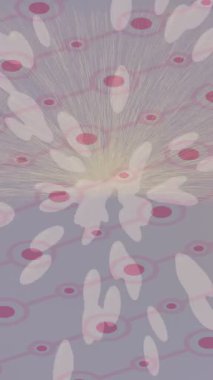 Organik desenli yüzey giriş stili video film sanatı ile soyut arkaplan tasarımı