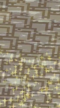 Benzersiz video giriş tasarımı projeleri için detaylı yüzey kalıbı film animasyon stili grafik girişi