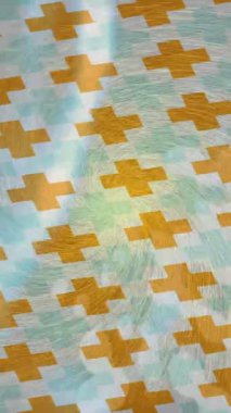 Benzersiz video giriş tasarımı projeleri için detaylı yüzey kalıbı film animasyon stili grafik girişi