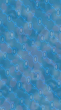 Benzersiz dijital animasyon tarzı grafikleri olan yaratıcı ortam tasarımı için yenilikçi hareket dokusu