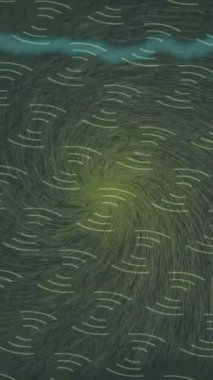 Lüks hareket projeleri için soyut tasarım stili animasyonu olan üst düzey dijital doku