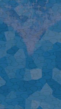 Benzersiz dijital animasyon tarzı grafikleri olan yaratıcı ortam tasarımı için yenilikçi hareket dokusu