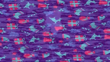 Benzersiz hareket grafikleri tasarım sanatına sahip yaratıcı film üretimi için özet bir arkaplan