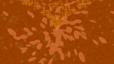 Dijital doku yüzey tasarım biçimi ile modern video animasyonu için gelişmiş hareket grafikleri