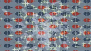 Lüks hareket projeleri için soyut tasarım stili animasyonu olan üst düzey dijital doku