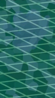 Benzersiz dijital hareket grafiklerine sahip yaratıcı sinematik projeler için yumuşak animasyon yüzeyi