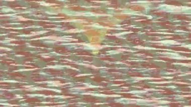 Soyut hareket desenli fütüristik video üretimi için dinamik dijital arkaplan