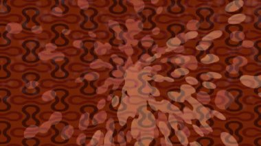 Soyut hareket desenli fütüristik video üretimi için dinamik dijital arkaplan