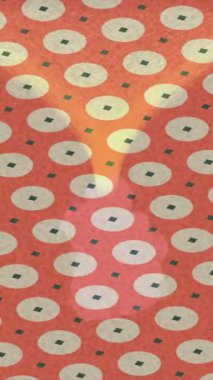 Organik desenli yüzey giriş stili video film sanatı ile soyut arkaplan tasarımı