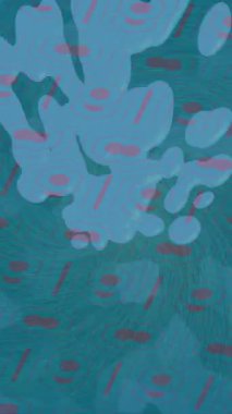 Soyut hareket desenli fütüristik video üretimi için dinamik dijital arkaplan