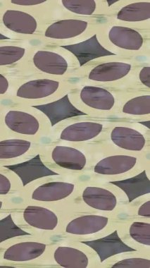 Benzersiz video giriş tasarımı projeleri için detaylı yüzey kalıbı film animasyon stili grafik girişi