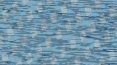 Benzersiz dijital animasyon tarzı grafikleri olan yaratıcı ortam tasarımı için yenilikçi hareket dokusu