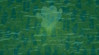 Estetik doku arkaplan tasarımı renkli hareket grafikleri ile moda film giriş profosyoneli