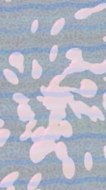 Benzersiz dijital animasyon tarzı grafikleri olan yaratıcı ortam tasarımı için yenilikçi hareket dokusu