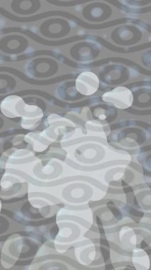 Soyut hareket desenli fütüristik video üretimi için dinamik dijital arkaplan