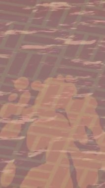 Dijital doku yüzey tasarım biçimi ile modern video animasyonu için gelişmiş hareket grafikleri