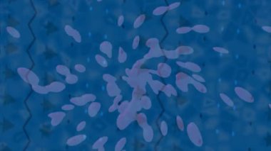 Benzersiz hareket grafikleri tasarım sanatına sahip yaratıcı film üretimi için özet bir arkaplan