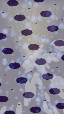 Benzersiz video giriş tasarımı projeleri için detaylı yüzey kalıbı film animasyon stili grafik girişi