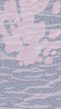 Lüks hareket projeleri için soyut tasarım stili animasyonu olan üst düzey dijital doku