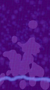 Yaratıcı video düzenleme film arkaplan tasarımı için minimalist organik hareket grafikleri