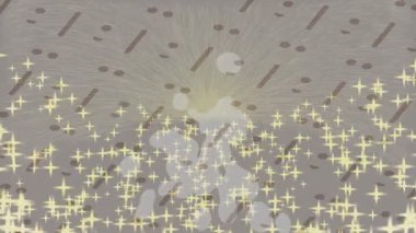 Dijital doku yüzey tasarım biçimi ile modern video animasyonu için gelişmiş hareket grafikleri