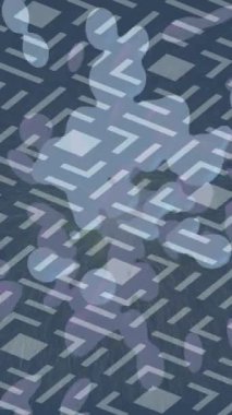 Benzersiz dijital animasyon tarzı grafikleri olan yaratıcı ortam tasarımı için yenilikçi hareket dokusu