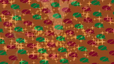 Benzersiz hareket grafikleri tasarım sanatına sahip yaratıcı film üretimi için özet bir arkaplan