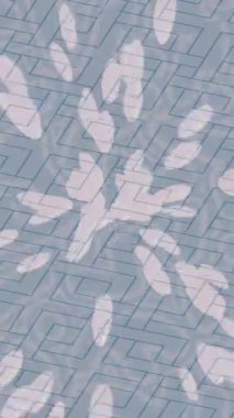 Dijital doku yüzey tasarım biçimi ile modern video animasyonu için gelişmiş hareket grafikleri