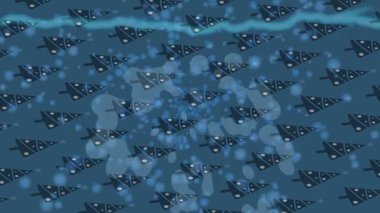 Benzersiz dijital hareket grafiklerine sahip yaratıcı sinematik projeler için yumuşak animasyon yüzeyi