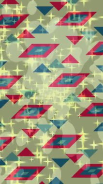 Benzersiz dijital animasyon tarzı grafikleri olan yaratıcı ortam tasarımı için yenilikçi hareket dokusu