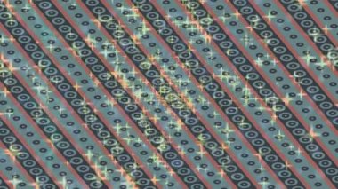 Benzersiz dijital animasyon tarzı grafikleri olan yaratıcı ortam tasarımı için yenilikçi hareket dokusu