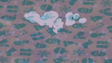 Soyut hareket desenli fütüristik video üretimi için dinamik dijital arkaplan