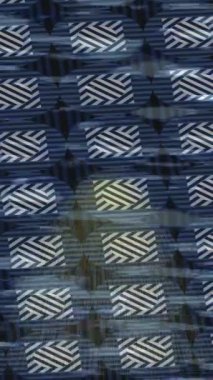 Dijital doku yüzey tasarım biçimi ile modern video animasyonu için gelişmiş hareket grafikleri