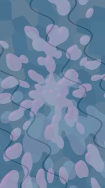 Organik desenli yüzey giriş stili video film sanatı ile soyut arkaplan tasarımı