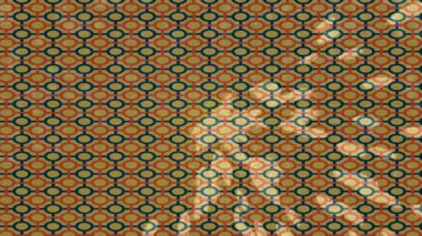 Benzersiz hareket grafikleri tasarım sanatına sahip yaratıcı film üretimi için özet bir arkaplan