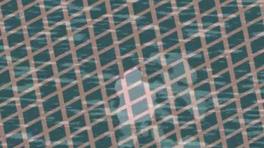 Soyut hareket desenli fütüristik video üretimi için dinamik dijital arkaplan