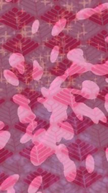 Lüks hareket projeleri için soyut tasarım stili animasyonu olan üst düzey dijital doku