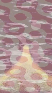 Soyut hareket desenli fütüristik video üretimi için dinamik dijital arkaplan