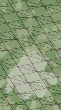 Benzersiz video giriş tasarımı projeleri için detaylı yüzey kalıbı film animasyon stili grafik girişi