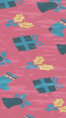 Lüks hareket projeleri için soyut tasarım stili animasyonu olan üst düzey dijital doku