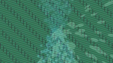 Benzersiz video giriş tasarımı projeleri için detaylı yüzey kalıbı film animasyon stili grafik girişi