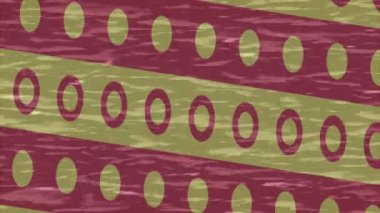 Benzersiz video giriş tasarımı projeleri için detaylı yüzey kalıbı film animasyon stili grafik girişi