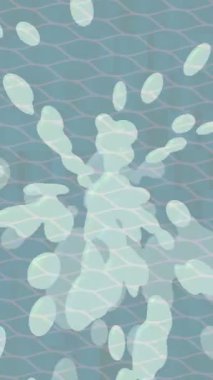 Benzersiz hareket grafikleri tasarım sanatına sahip yaratıcı film üretimi için özet bir arkaplan