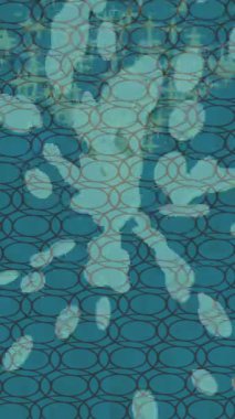 Organik desenli yüzey giriş stili video film sanatı ile soyut arkaplan tasarımı