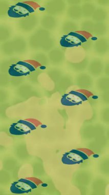 Profesyonel video projeleri sanat tarzı için organik hareketli arkaplan tasarımı