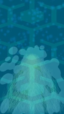 Benzersiz video giriş tasarımı projeleri için detaylı yüzey kalıbı film animasyon stili grafik girişi