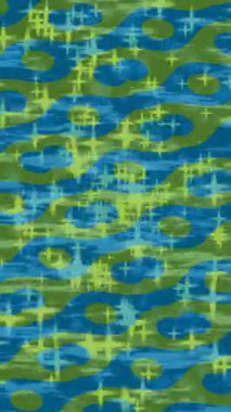 Soyut hareket desenli fütüristik video üretimi için dinamik dijital arkaplan