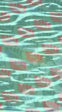 Benzersiz dijital animasyon tarzı grafikleri olan yaratıcı ortam tasarımı için yenilikçi hareket dokusu