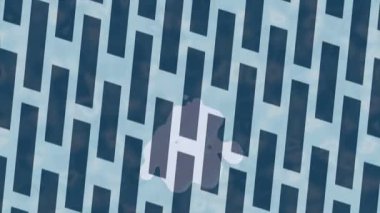 Benzersiz hareket grafikleri tasarım sanatına sahip yaratıcı film üretimi için özet bir arkaplan